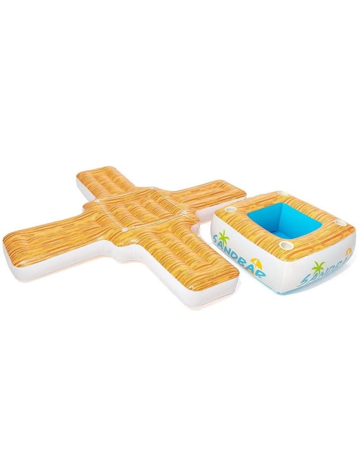 Bestway Schwimminsel Sandbar 246 x 246 cm in Mehrfarbig ab 8 Jahre günstig kaufen onesize