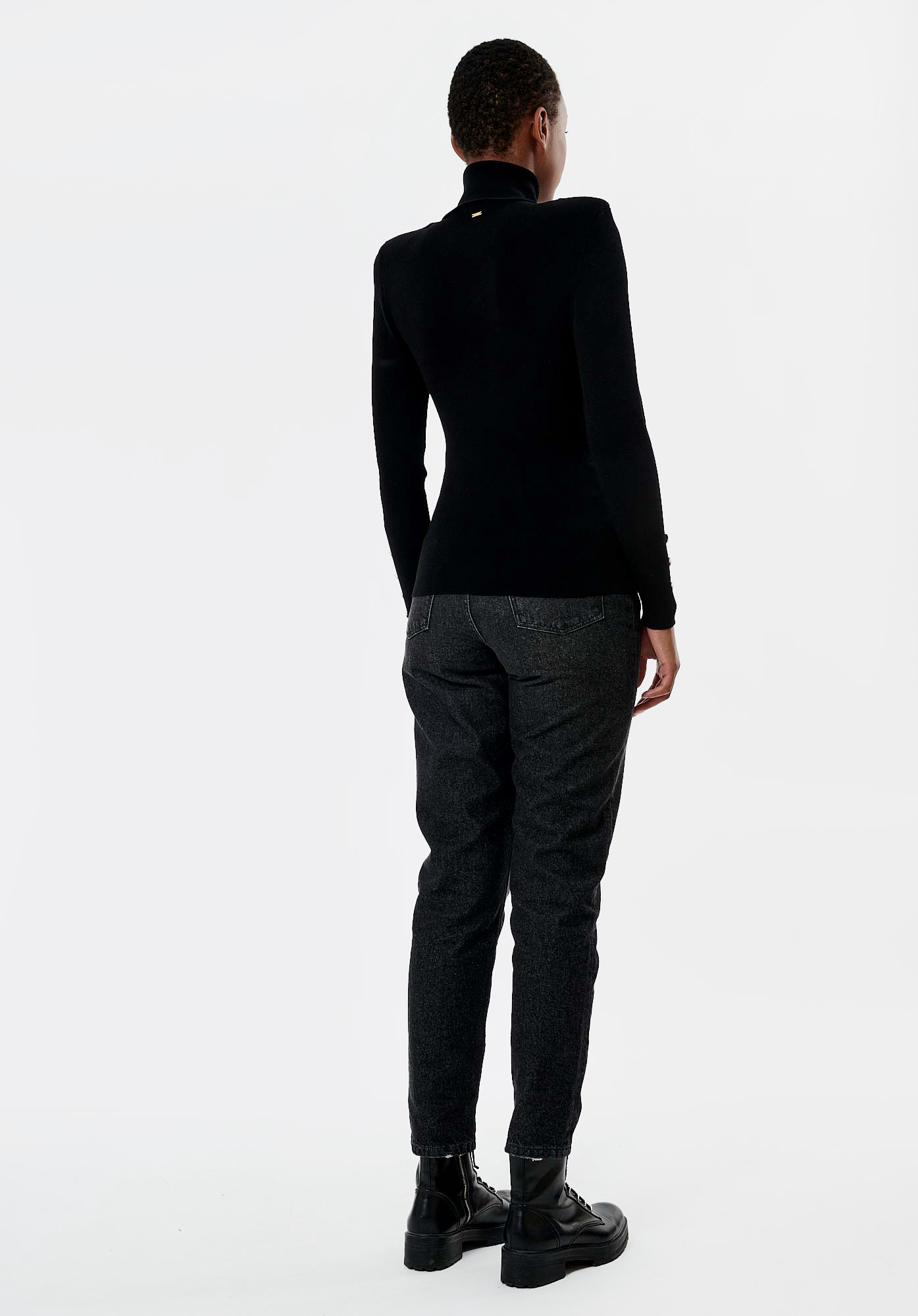 LEZAR  Pull noir femme