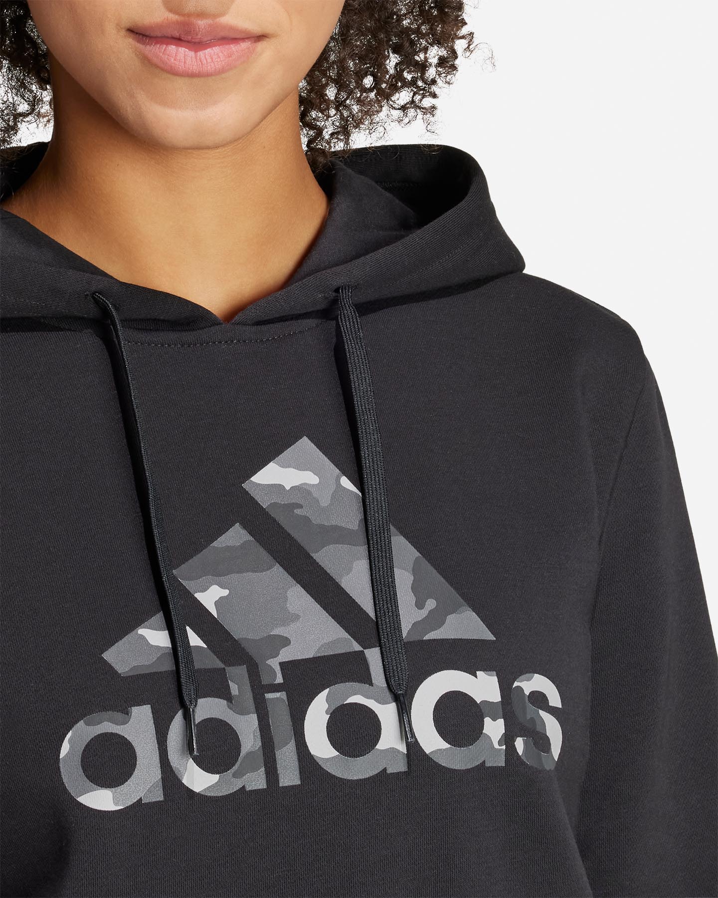 Felpa Adidas 3 paski Camo W IW5154