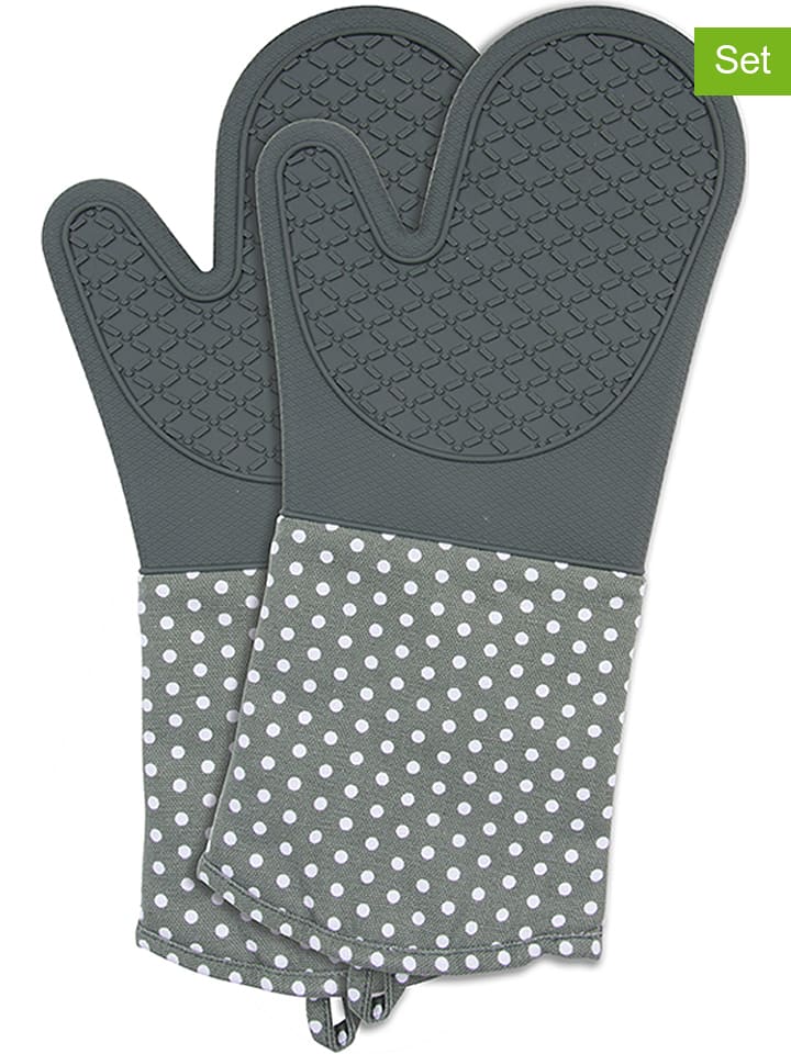 Wenko 2er-Set: Topfhandschuhe in Grau - (L)37,5 x (B)18,5 cm günstig kaufen onesize