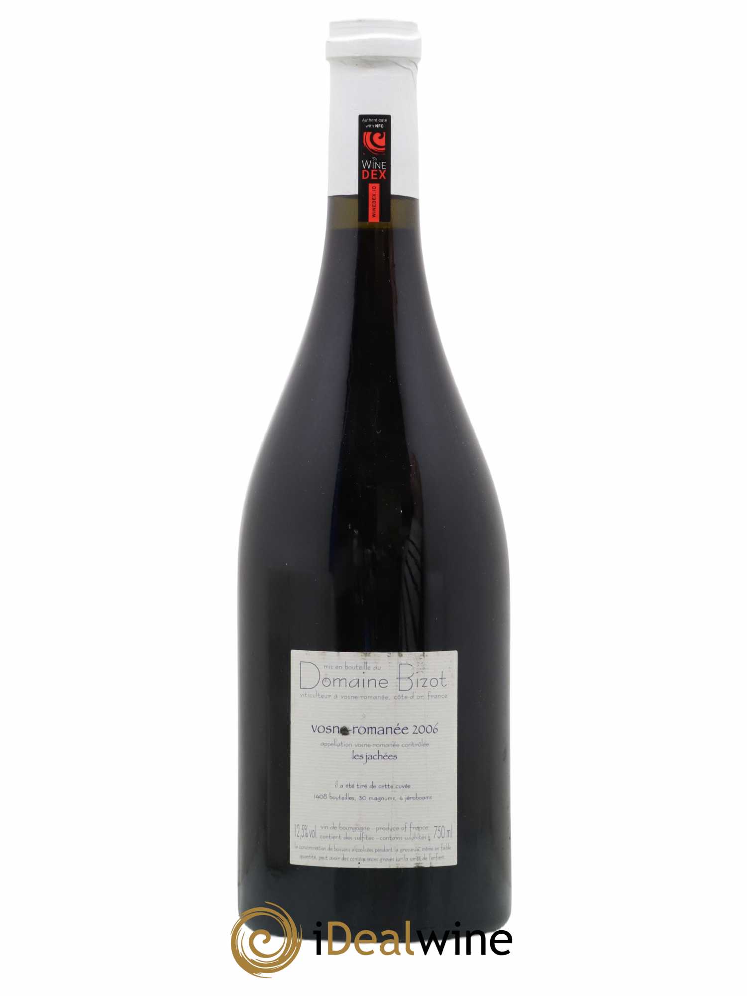 Vosne-Romanée Les Jachées Bizot (Domaine)  2006 - Lot de 1 Bouteille