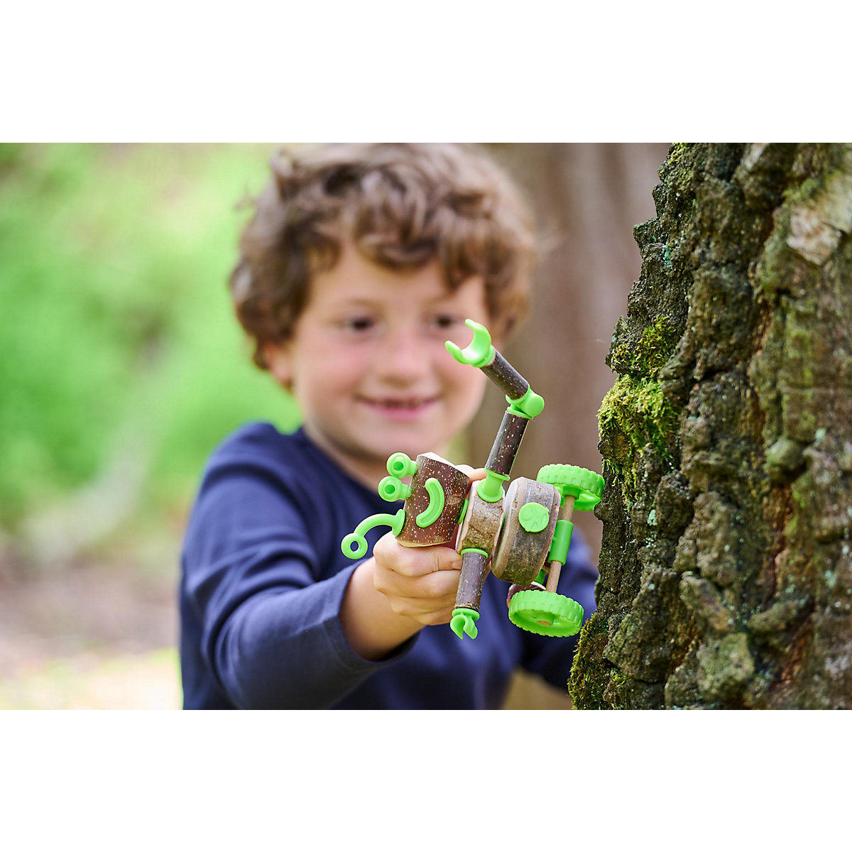 HABA 306308 Terra Kids Connectors Konstruktions-Set Waldhelden