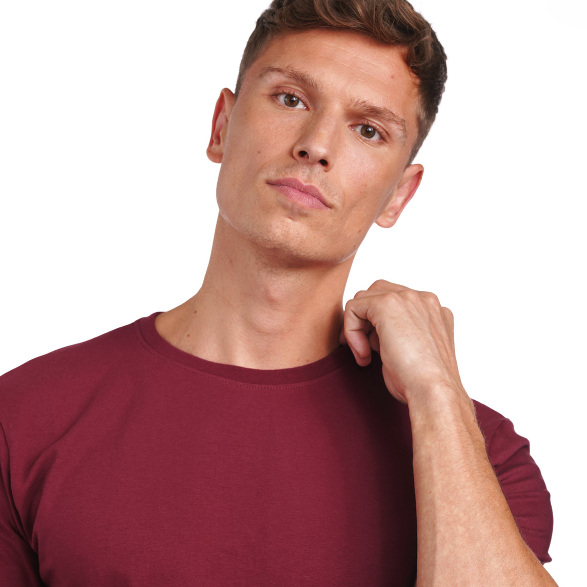 2 Herren T-Shirts mit Rundhalsausschnitt