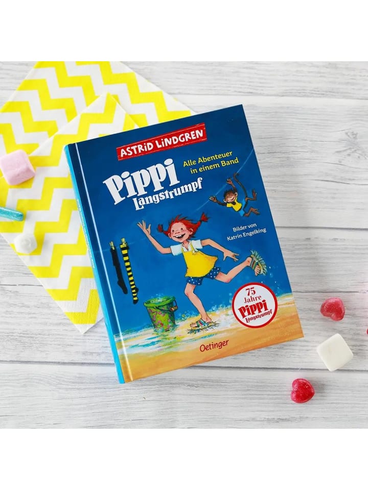 Oetinger Verlag Pippi Langstrumpf. Alle Abenteuer in einem Band | Alle drei farbig... günstig kaufen onesize
