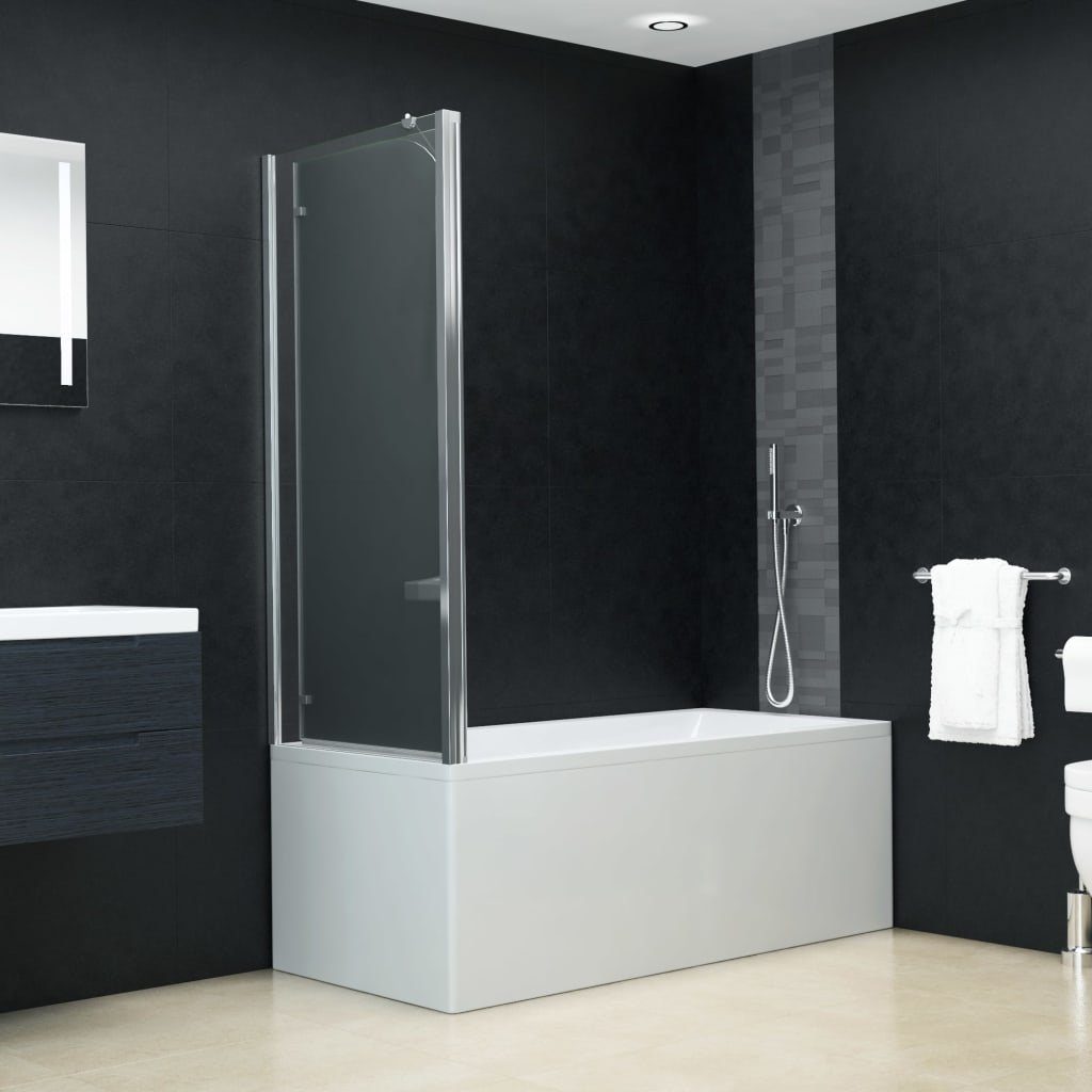 DOTMALL Badewannenaufsatz Einscheibensicherheitsglas, (2-fach), Faltbar,L x B x H: 120x68x130 cm