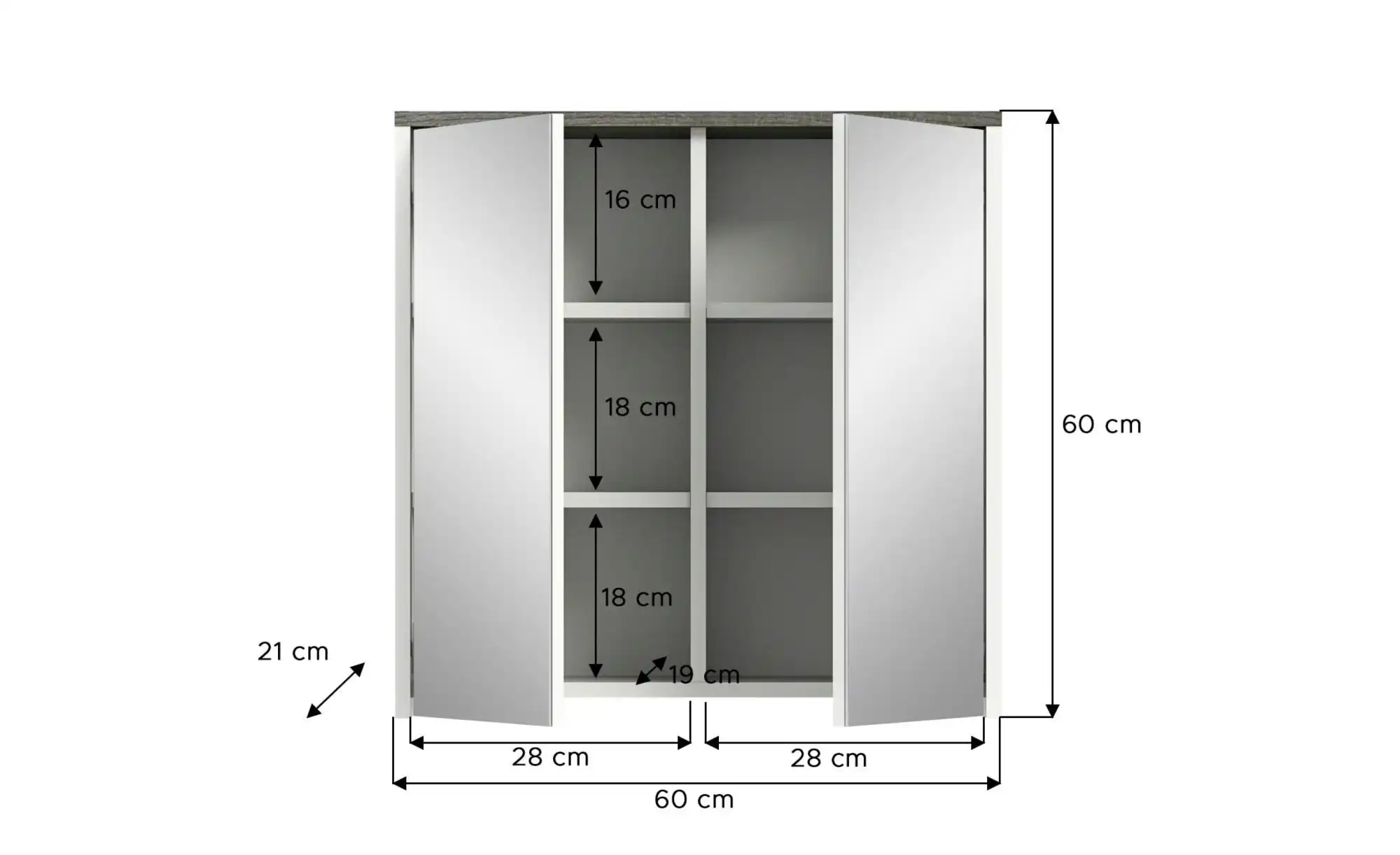Spiegelschrank