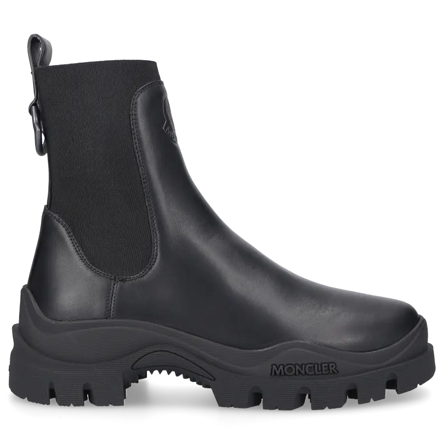 Moncler - Chelsea Boots LARUE Kalbsleder - schwarz