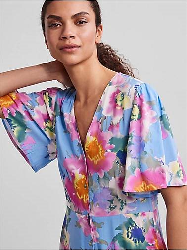 Y.A.S. Damen Kleid YASSUMMA 2/4 LONG SHIRT DRESS S.