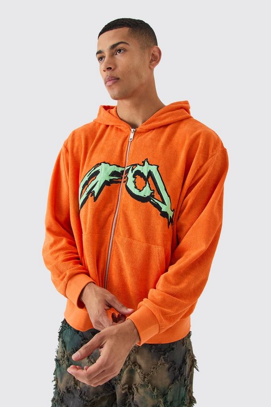 Kastiger Oversize Official Frottee Hoodie