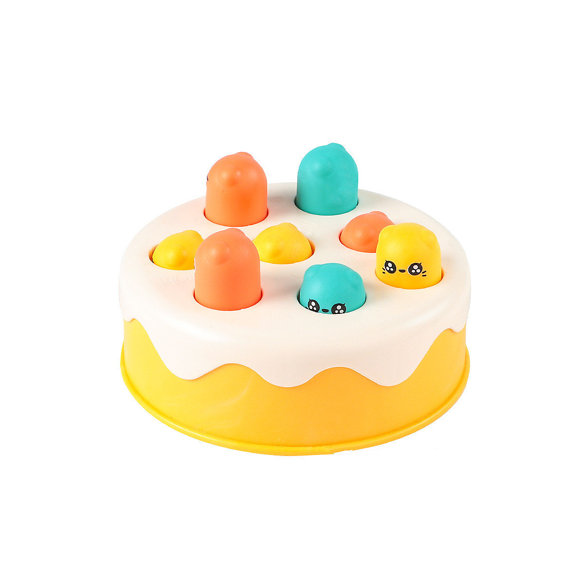 Tragbares klopfendes Hamsterspielzeug Poke A Mole Cake für Kinder