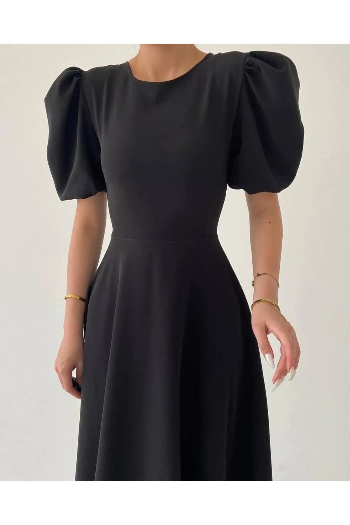 SONREİR  Kleid - Schwarz - A-Linie