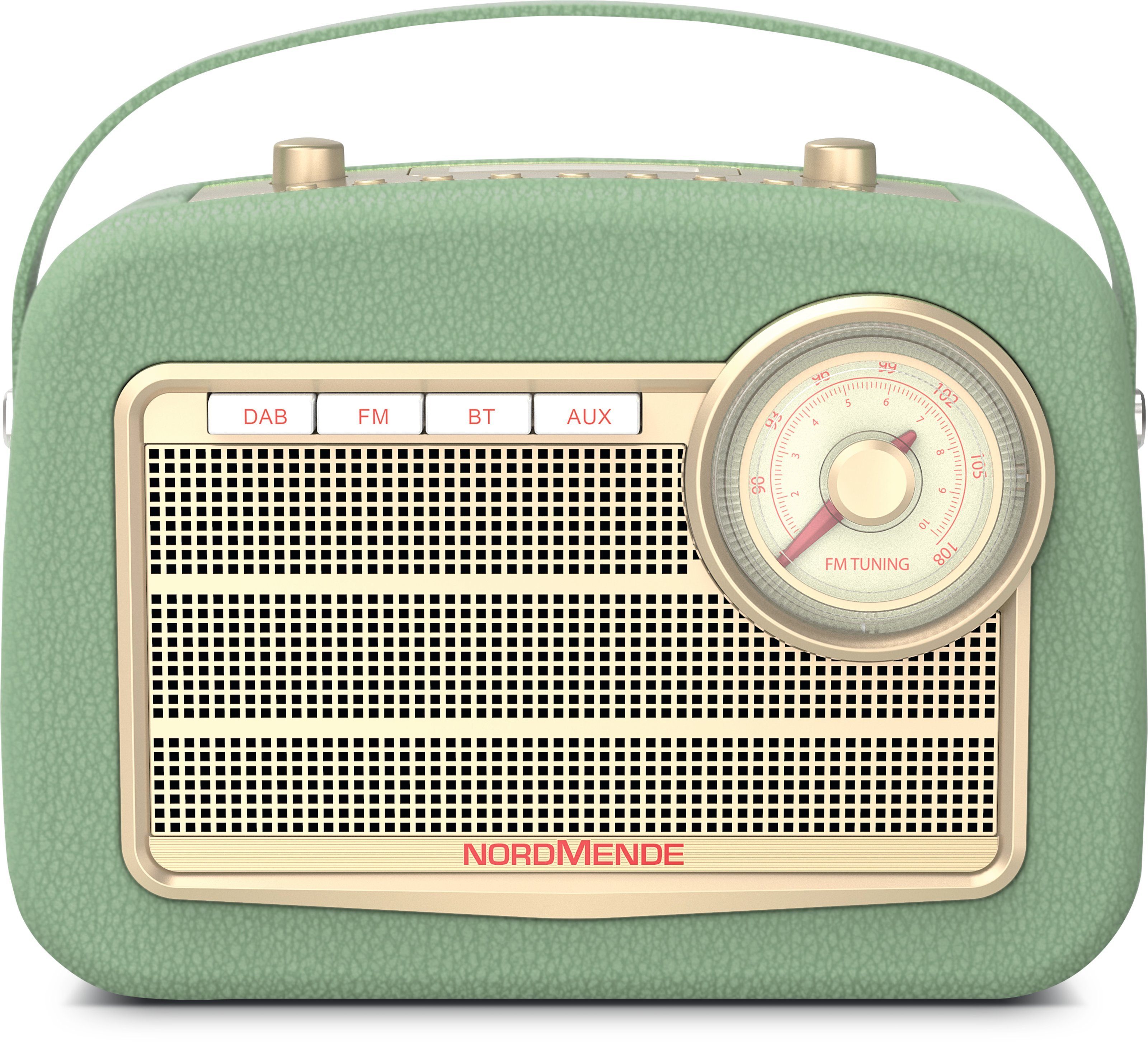 Nordmende Transita 130 Digitalradio (DAB) (Digitalradio (DAB), UKW, 5,00 W, Retro-Radio, UKW Frequenzregler)