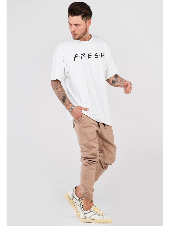 SOULSTAR Chino-Jogger - MPNOWRA Jogger-Hose Jeanshose Stoffhose in Beige günstig kaufen