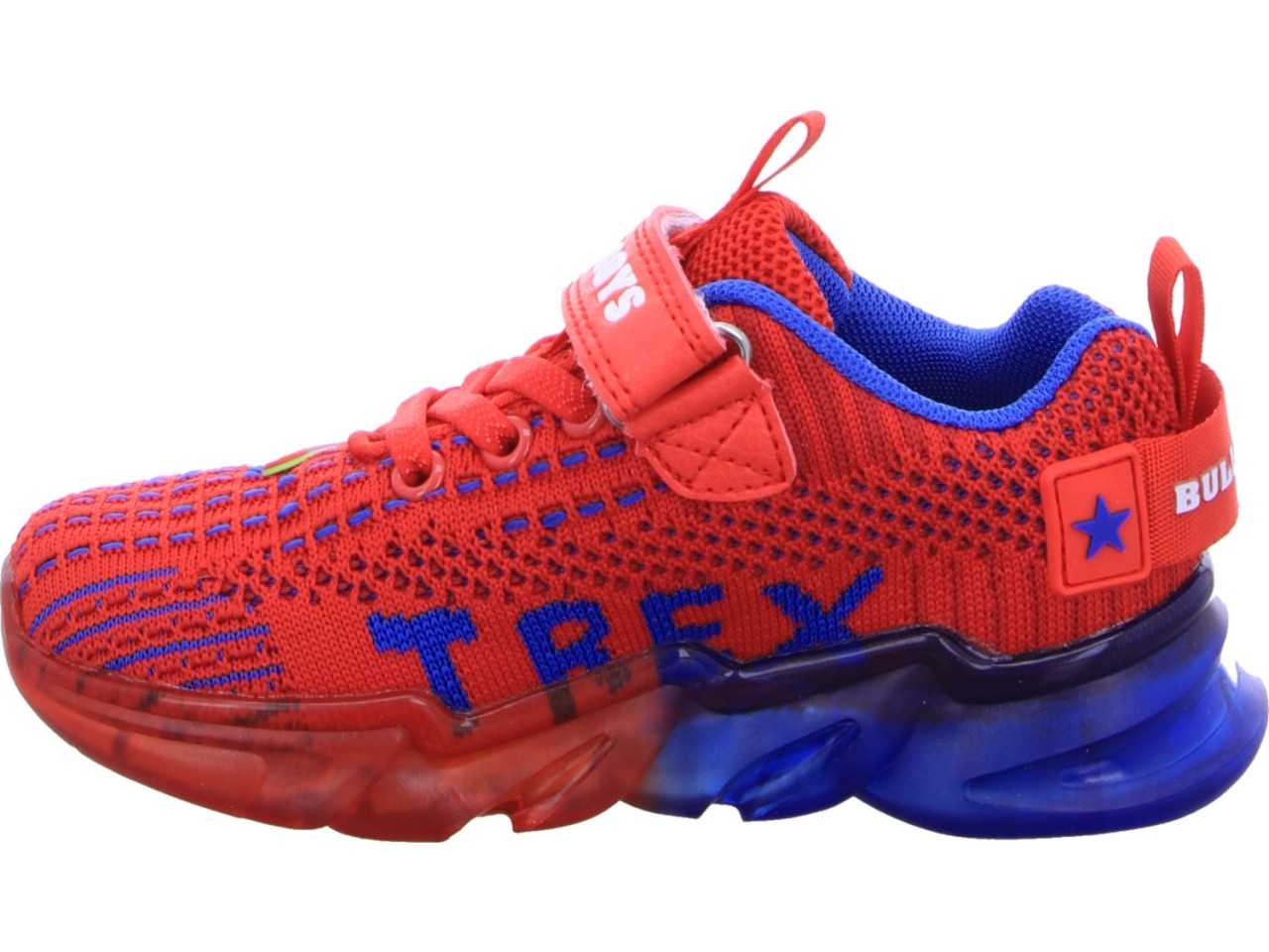 DIVERSE Jungen Sneaker rot T-Rex