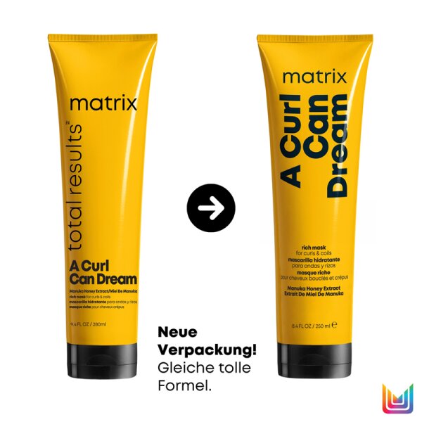 Matrix Total Results A Curl Can Dream Haarmaske