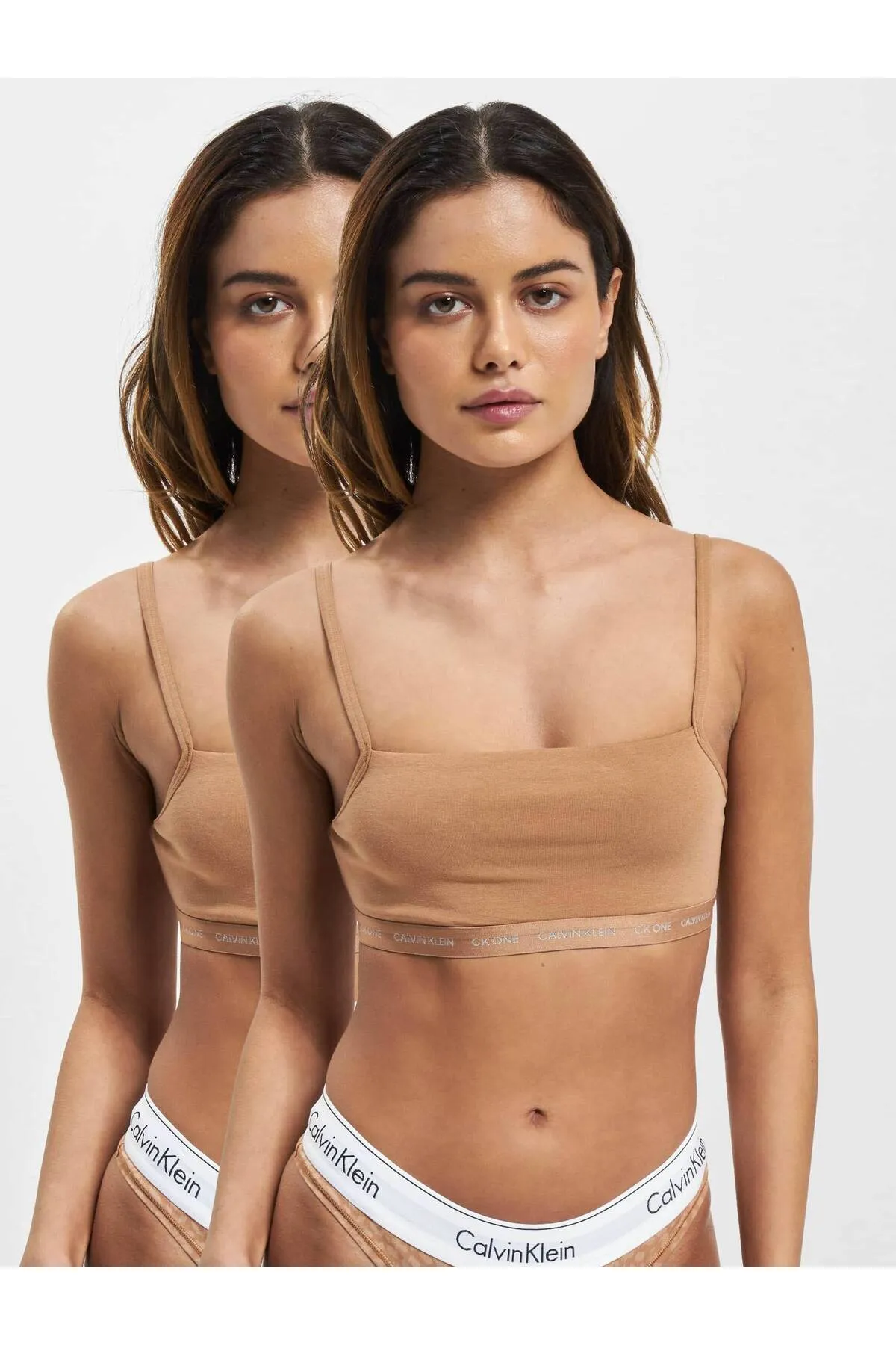 Calvin Klein  Damen Calvin Klein Unterwäsche Ungefüttert 2er-Pack Bralette