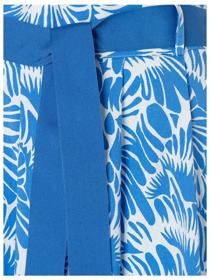 More & More Baumwollrock in blau günstig kaufen