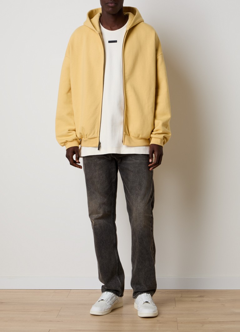 Bluza z kapturem Fear of God Essentials z nadrukiem na plecach