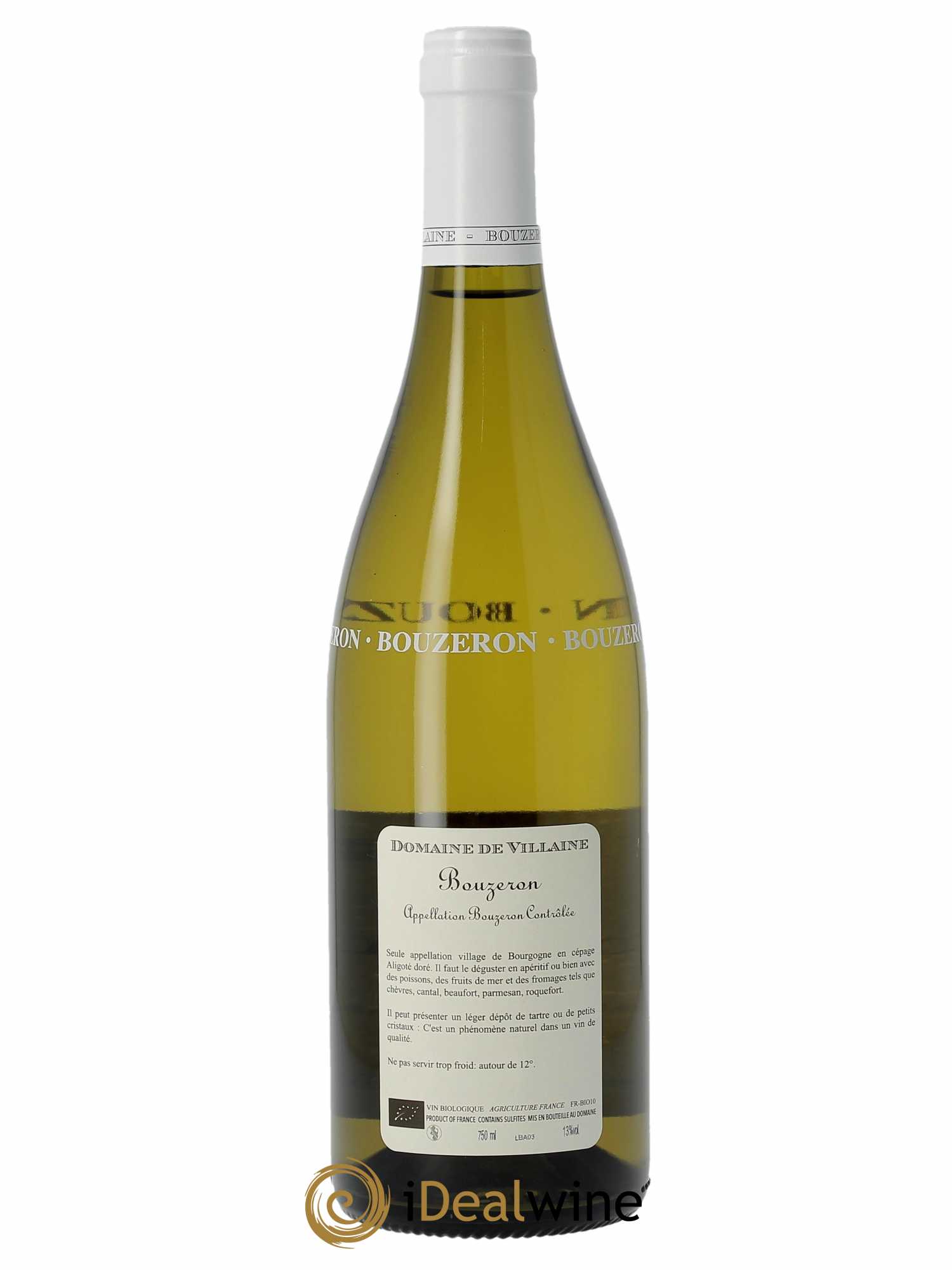 Bouzeron Domaine de Villaine  2021 - Lot de 1 Bouteille