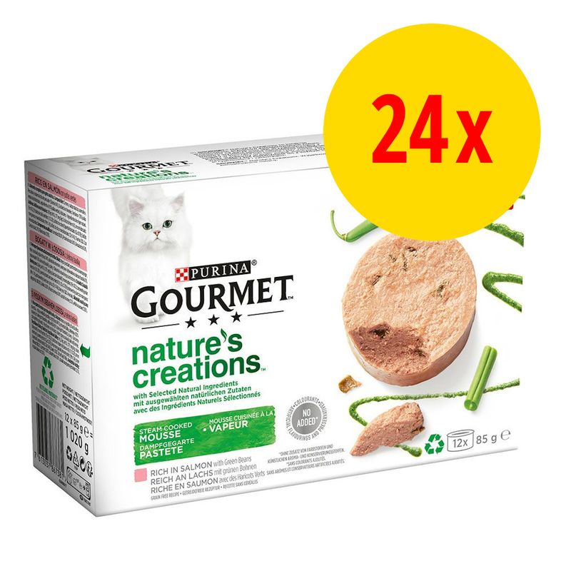 Sparpaket Gourmet Nature's Creations Pastete 24 x 85 g zu TOP-Preisen