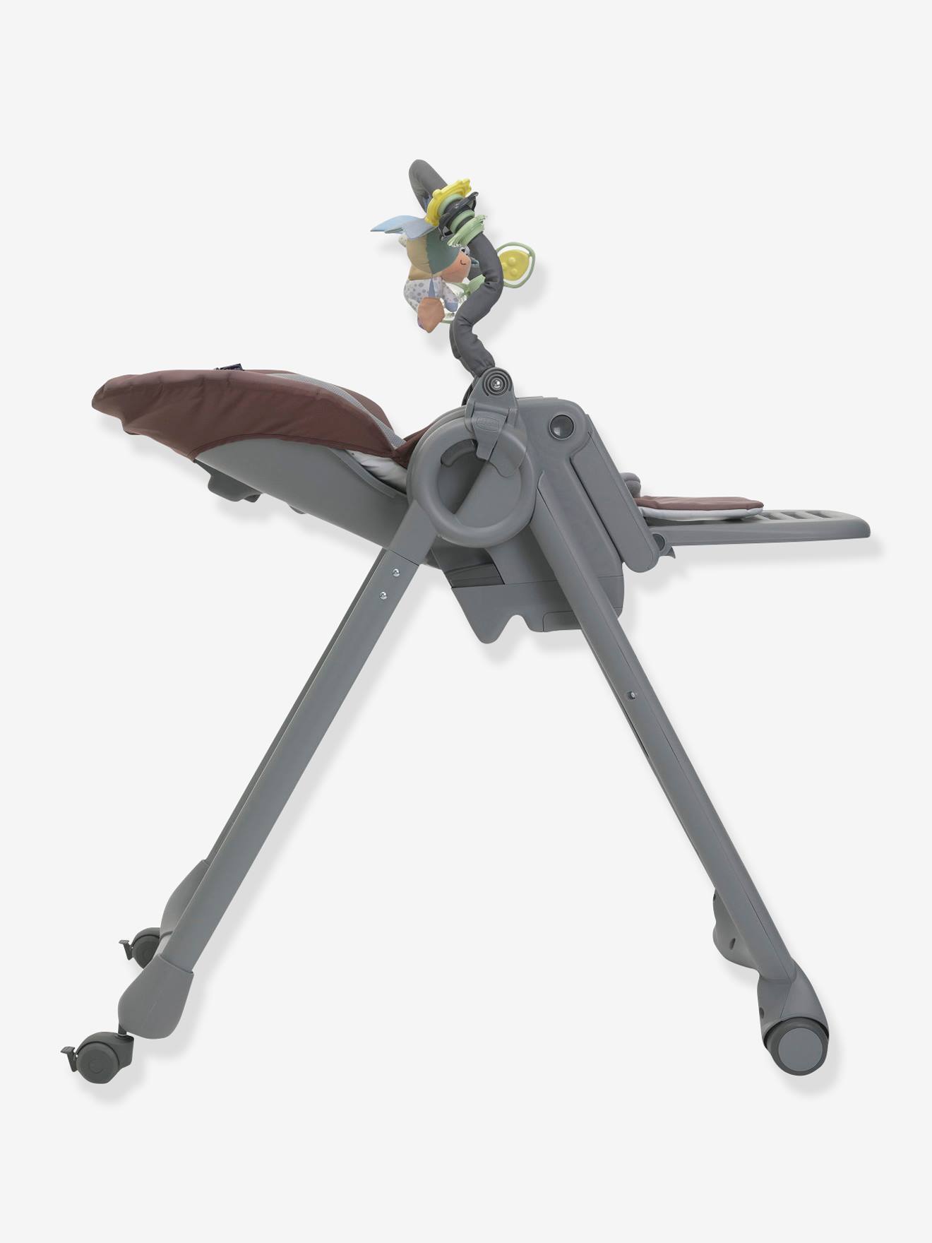 Chaise haute évolutive CHICCO Polly Magic Relax cocoa