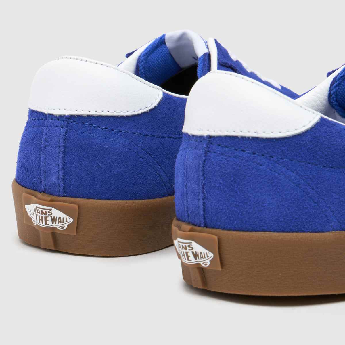 Vans – Blåa låga sneakers