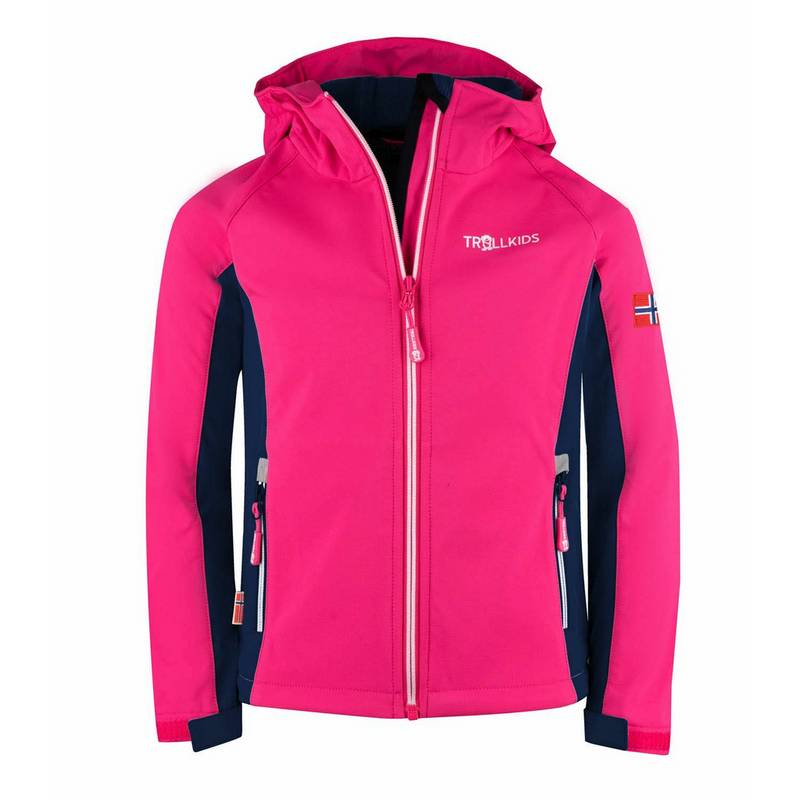 Trollkids Kristiansand Softshelljacke Kinder