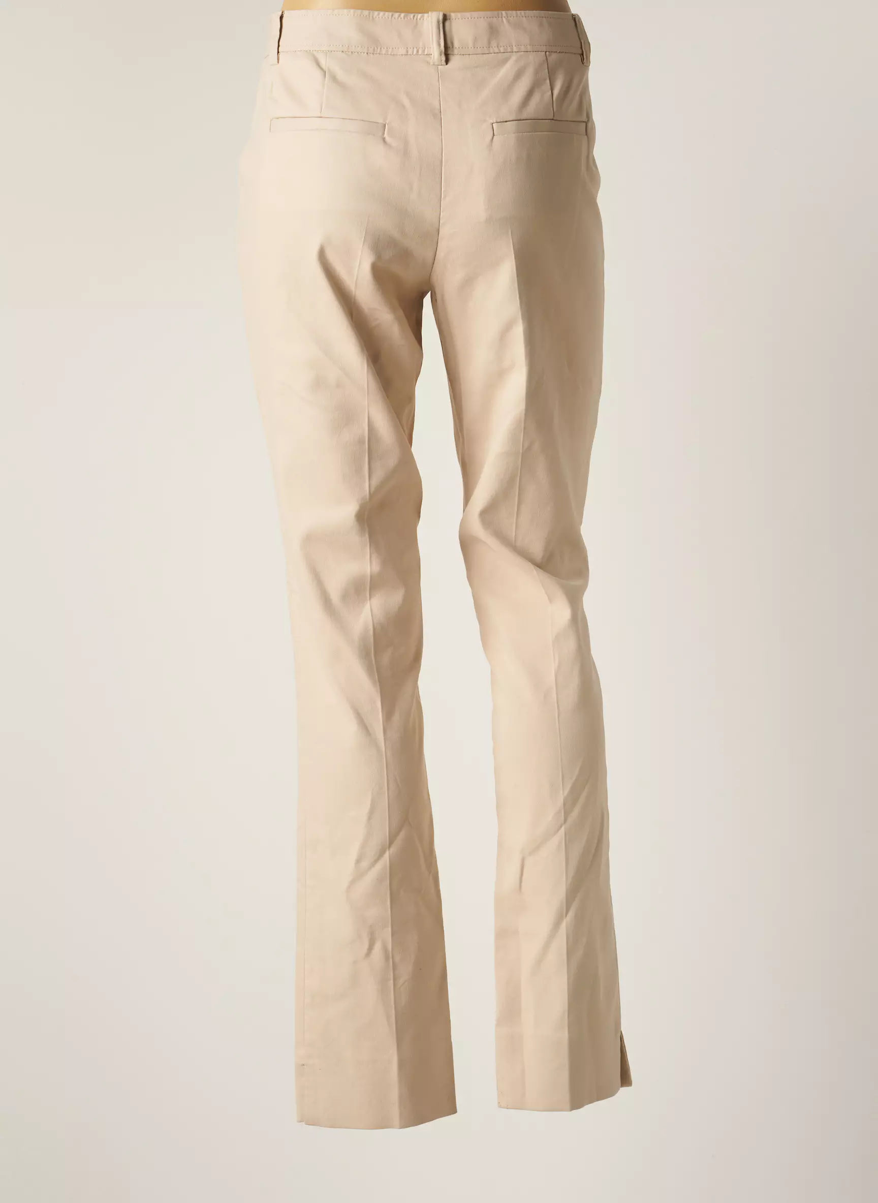 Gerard Darel Pantalons Chino Femme couleur beige