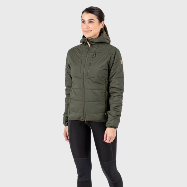 KEB PADDED HOODIE W Damen - Übergangsjacke