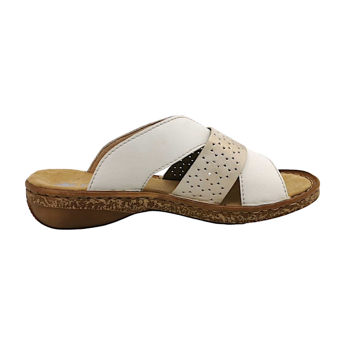 Rieker Rock/Alula 62897-80 Beige 80 Offwhite/ Muschel