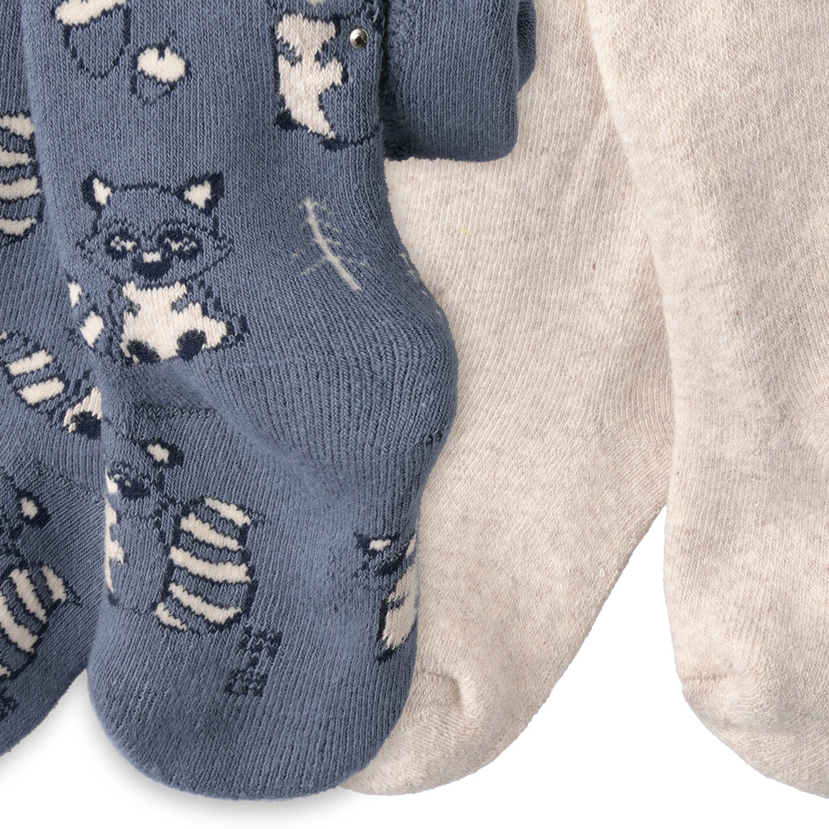 2 Baby Frotte-Strumpfhosen im Set