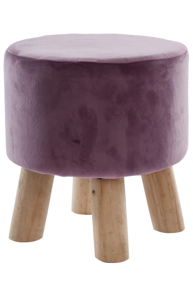 MyFlair My Flair Hocker mit vier Füßen in natur/rose