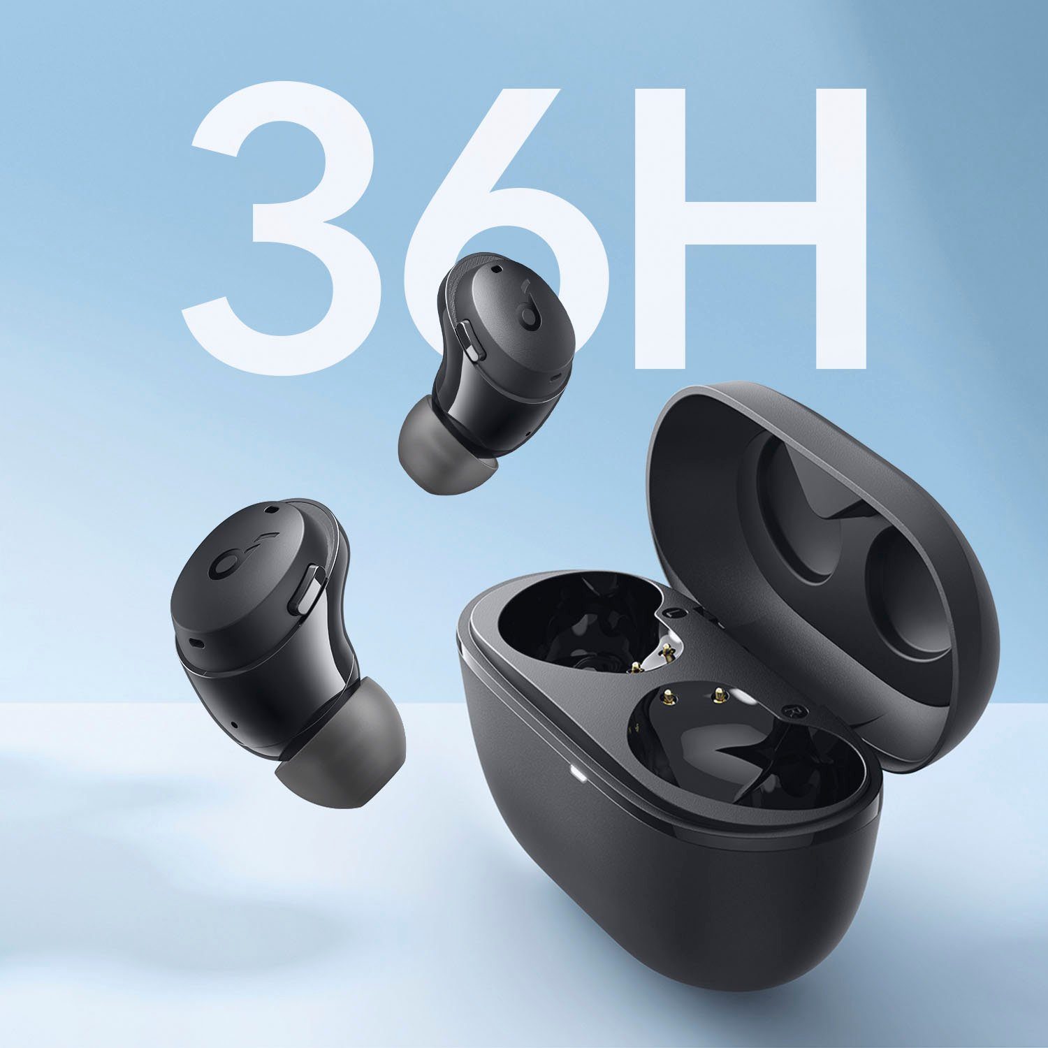 Anker SOUNDCORE Dot 3i Headset (Active Noise Cancelling (ANC), Rauschunterdrückung, Bluetooth)