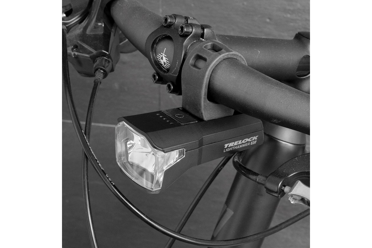 Trelock LS 480 Lighthammer / LS 740 Vector USB Beleuchtungsset StVZO