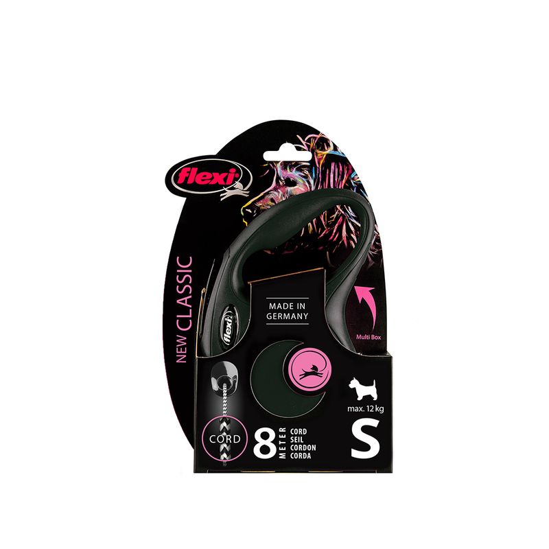 flexi New Classic Seil-Leine S - schwarz zu TOP-Preisen | bitiba