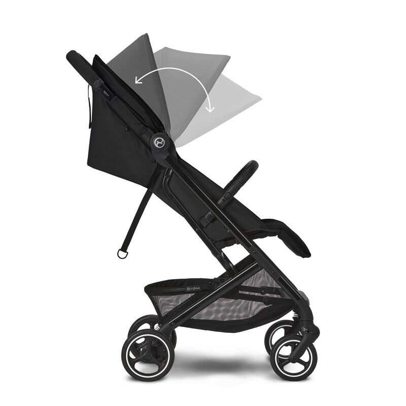 Poussette compacte et citadine Beezy Moon Black Cybex