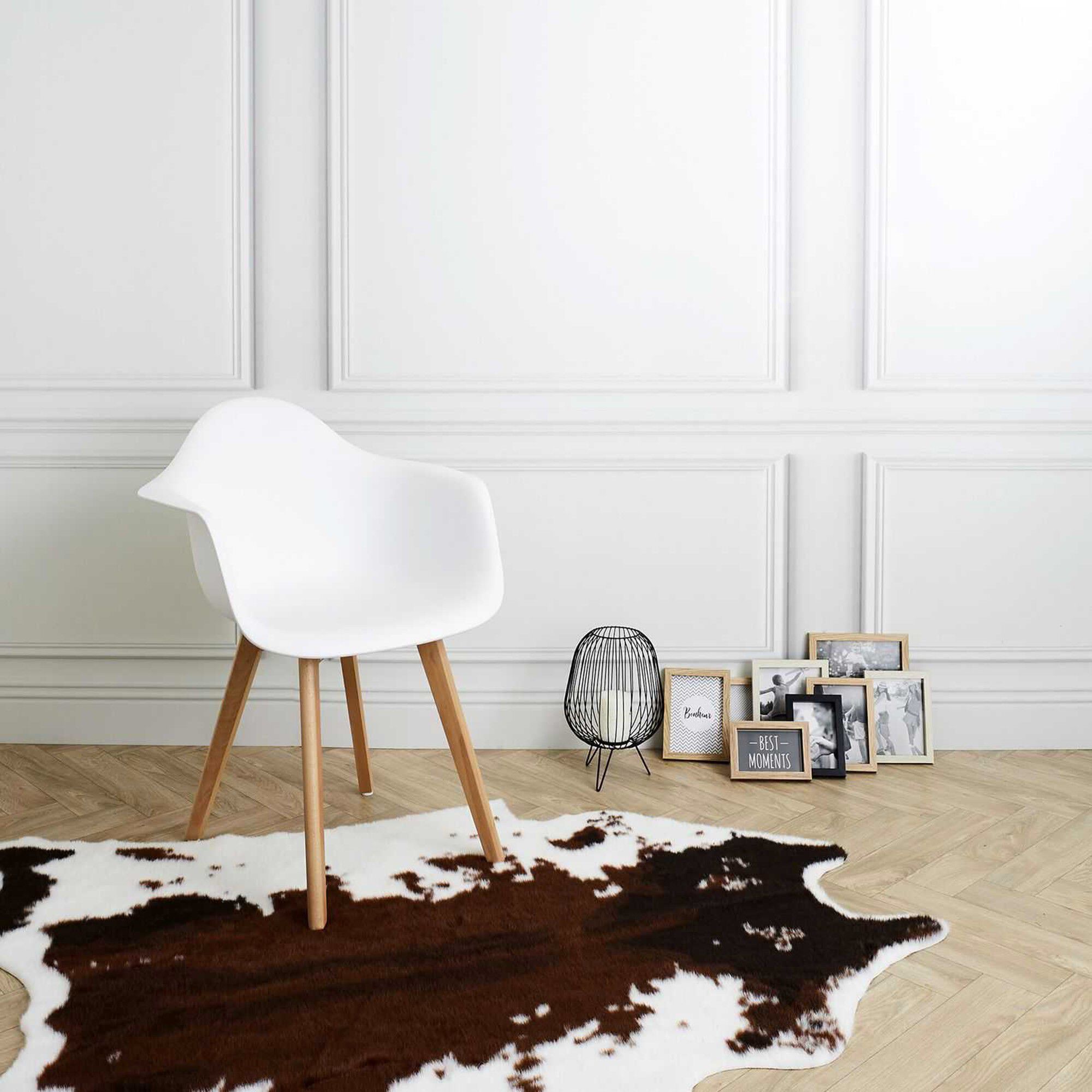 Tapis effet peau de vache