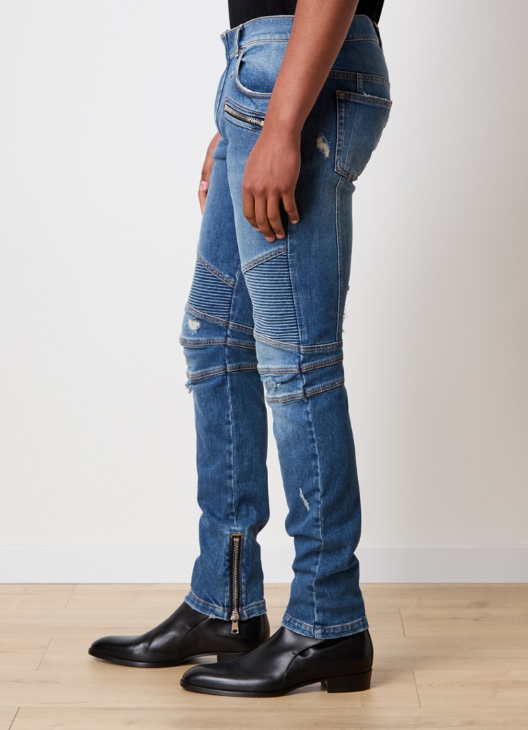 Balmain slim fit jeans med medium vask