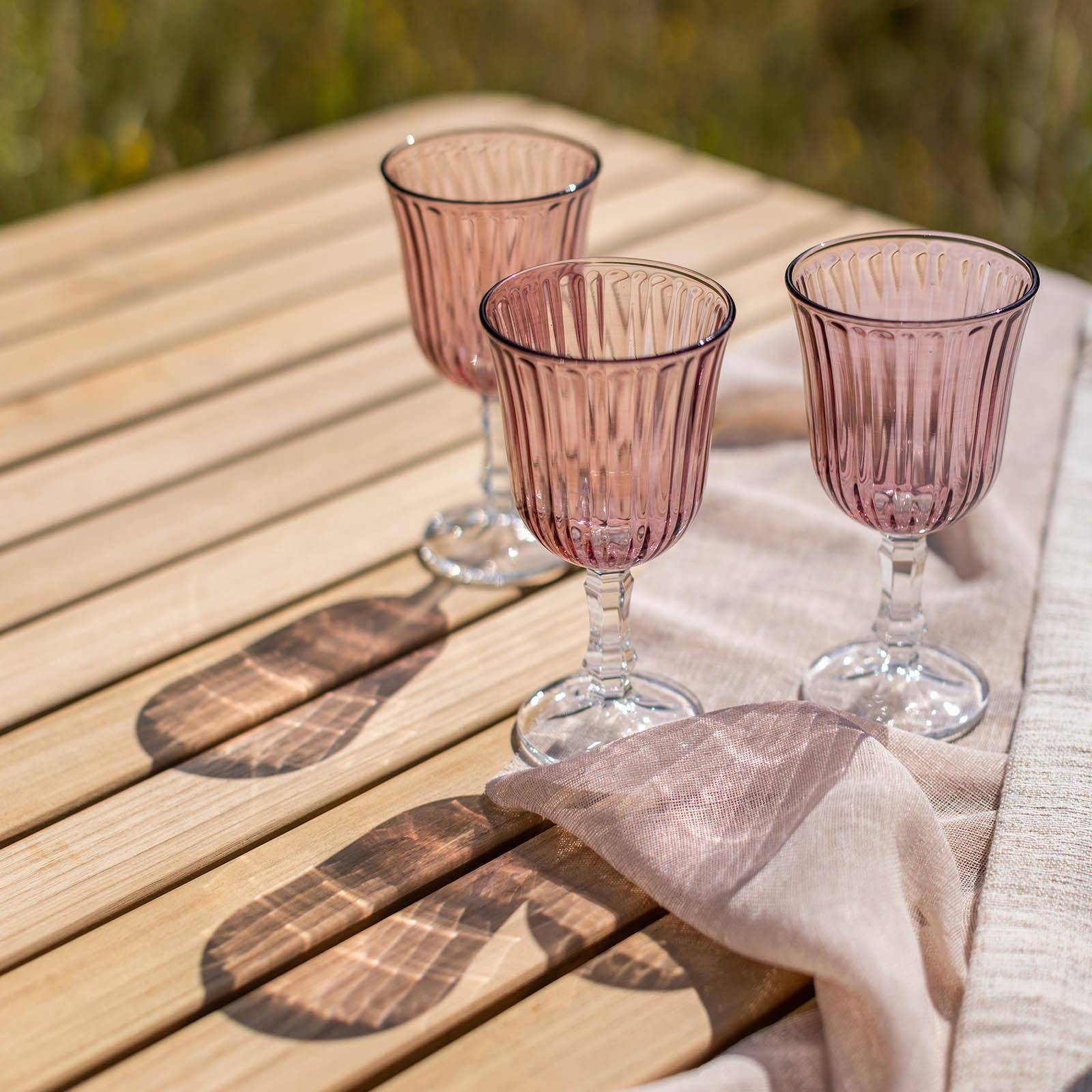 Depot Weinglas Rotweinglas Country, 100% Glas, aus Glas, Ø 8 Zentimeter, H 15 Zentimeter