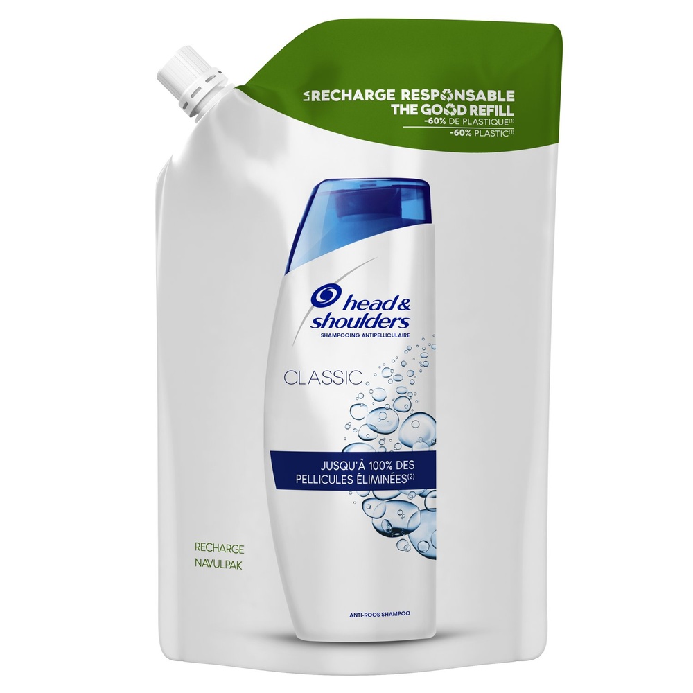 head & shoulders Head & Shoulders Classic Shampoing Recharge Eco Recharge Shampoing