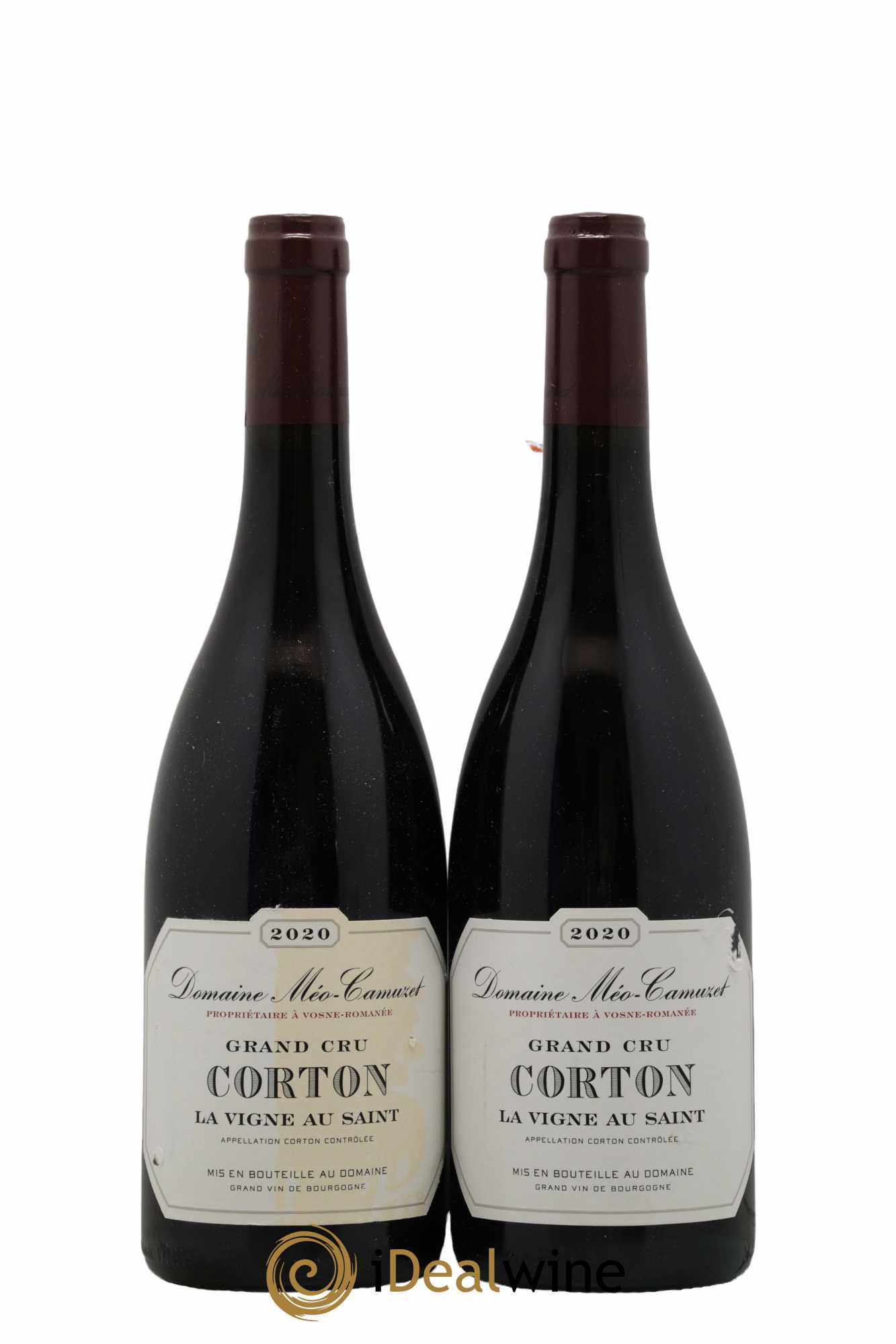 Corton Grand Cru La Vigne au Saint Méo-Camuzet (Domaine)  2020 - Lot de 2 Bouteilles