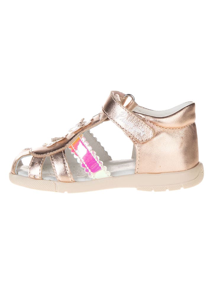 Primigi Leder-Halbsandalen in Rosé günstig kaufen