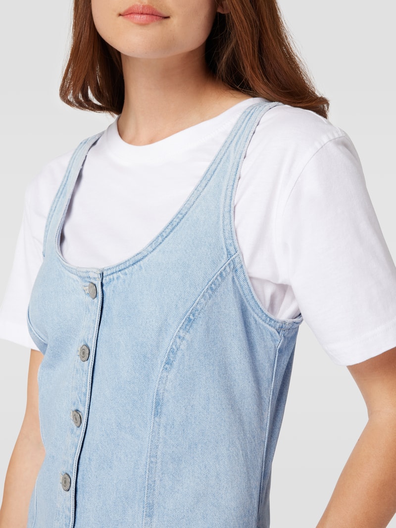 Playsuit in Jeans-Optik in jeans