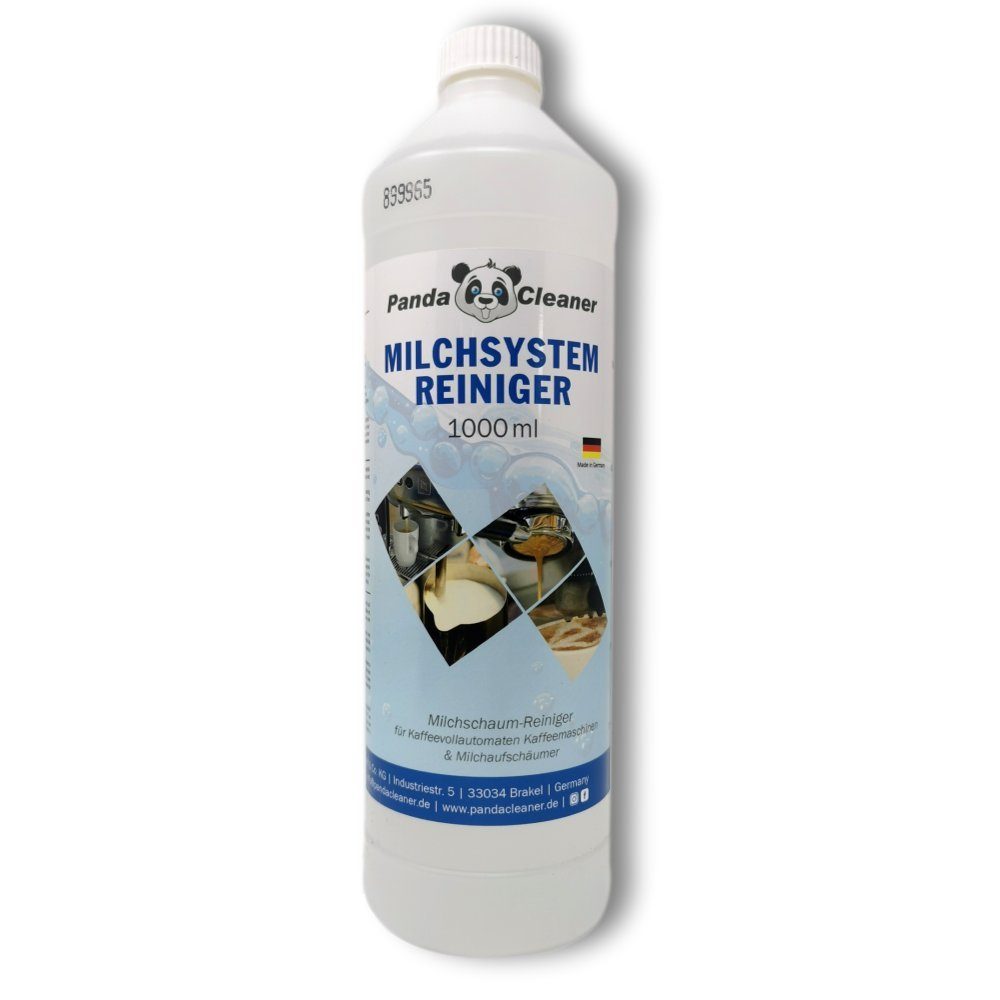 PandaCleaner Milchkreislauf-Reiniger - Kaffeevollautomaten Reiniger Milchsystem-Reiniger (1l)