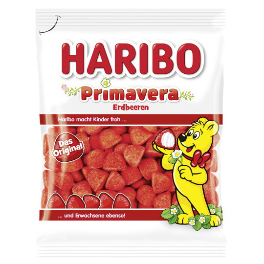 Haribo Primavera Erdbeeren 175G