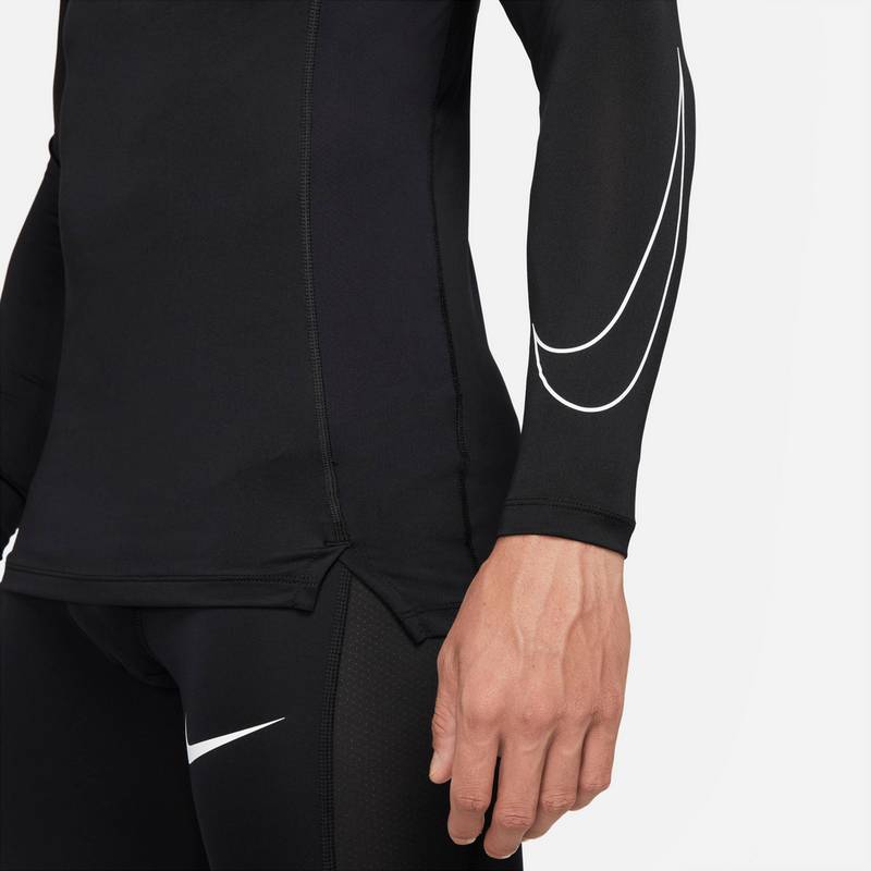 Nike Pro  Mock Funktionsshirt Herren