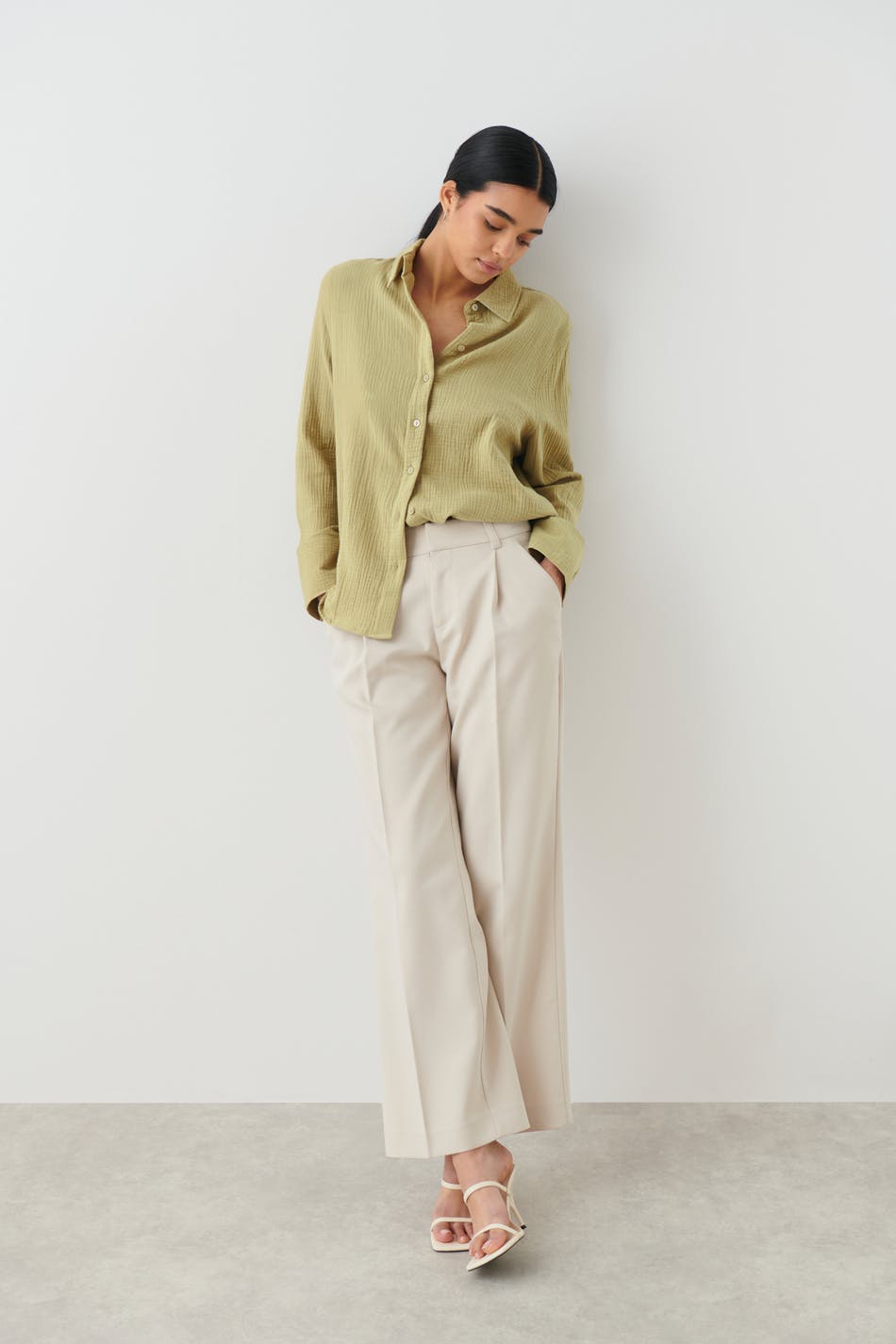 Siriana gauze shirt