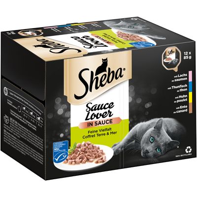 Megapack Sheba Varietäten Schälchen 48 x 85 g