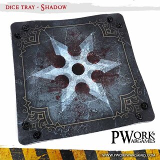Neoprene Dice Tray: Shadow