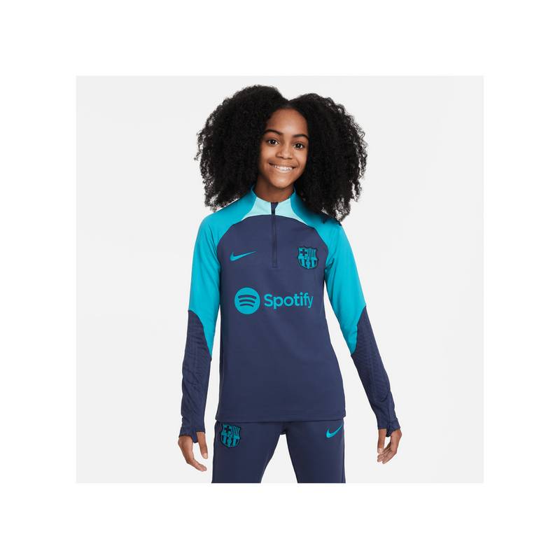 Nike FC Barcelona Drill Top Kids Funktionssweatshirt Kinder